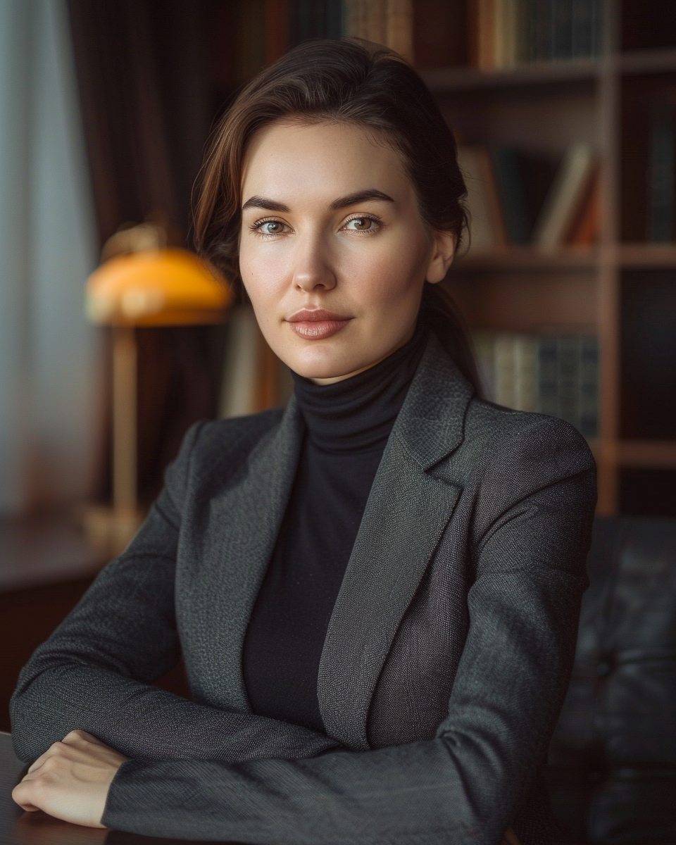 Лид внутреннего аудита ASBUH — портрет в офисе